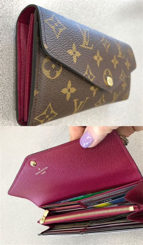 cheap louis vuitton sarah wallet monogram|lv sarah long wallet.